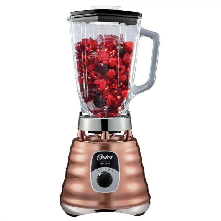 Copper Classic Blender with 3 Speed Knob 220V 240 Volts NOT FOR USA