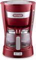 De'Longhi Active Line ICM 14011.R Filter Machine Red / Stainless Steel 220V 240 Volts NOT FOR USA