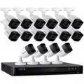 Defender Ultra HD 4K (8MP) 4TB Wired Security System with 16 Night Vision Cameras 110-240 volts for worldwide use