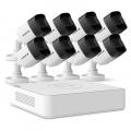 Defender Ultra HD 4K (8MP) 2TB Wired Indoor/Outdoor Security Camera System with 8 Night Vision Cameras 110-240 volts for worldwide use