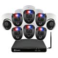 Swann Enforcer™ 8 Channel 1080p DVR CCTV, 8-Camera Wired Smart Security Surveillance System, Full Color Night Vision 110-240 volts for worldwide use