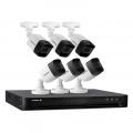 Defender Ultra HD 4K (8MP) 2TB Wired Security Camera System with 6 Night Vision Cameras 110-240 volts for worldwide use