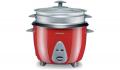 Kenwood 1.8L RED Rice Cooker w/Separate Steamer Tray RCM44 220V 240 Volts NOT FOR USA