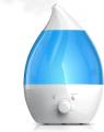 Arendo Ultrasonic LED Humidifier 2.8 L Diffuser Humidifier with Water Filter 7 LED Color Changing Fragrance Insert for Essential Oils 220 VOLTS NOT FOR USA