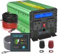 EDECOA 2000W Power Inverter 12V to 240V 4000W Peak Solar Inverter Modified Sine Wave with LCD Display, Remote Controller, 4.2A Dual USB and Pure Copper Cable  220-240 volts Not FOR USA