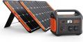 Jackery Solar Generator 1000, 1002WH Portable Power Station with 2 x SolarSaga 100W Solar Panels, 2 x 230V 1000W AC Socket Mobile Power Supply for Caravan Outdoor, DIY and as Emergency Generator   220-240 volts Not FOR USA