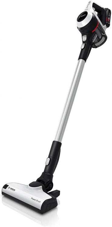 Black + Decker Floor Sweeper, 50 Minute Runtime - White