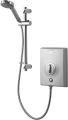 Aqualisa QZE8501 Quartz Electric shower with adjustable head, Chrome, 8.5kW [Energy Class A] 220-240 volts Not FOR USA