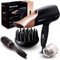 Panasonic EH-NA65 Hair Dryer with Nanoe Technology Limited Edition Gift Set, with Round Styling Brush (reduces damage from brushing, enhances smoothness and boosts shine) 220-240 volts Not FOR USA