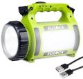 Rechargeable CREE LED Torch,EULOCA Multi-Functional Camping Lantern, Waterproof LED Spotlight Outdoor Searchlight 220 VOLTS NOT FOR USA