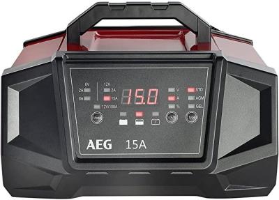 AEG Automotive workshop charger WM Ampere for 6 and 12 Volt batteries, with auto-start function 220-240 volts Not FOR USA