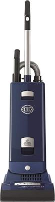 SEBO 91506GB Automatic X7 Extra ePower Upright Vacuum Cleaner, 890 W, Dark Blue/Silver [Energy Class C] 220-240 volts Not FOR USA