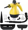 Comforday Multi-Purpose Steam Cleaner with 9-Piece Accessories, Perfect for Stain Removal, Curtains, Car Seats, Floor, Bathroom, (Yellow) 220 volts not for USA