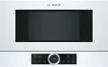 Bosch BFL634GW1 Series 8 Built-in Microwave / 900 W / 21 L / Door Stop Right / White / AutoPilot 7 / Automatic Power Level by Weight [Energy Class A++] 220-240 volts Not FOR USA