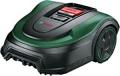 Bosch lawn mower robot Indego S 500 (with 18V battery, charging station included, cutting width 19 cm, for lawns up to 500 m², in cardboard), black, green 220-240 volts Not FOR USA