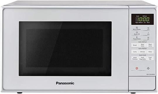 Panasonic NNE28JMMBPQ 20 Litres Microwave Oven 800W Silver 220VOLTS NOT FOR USA