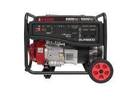 A-iPower Model SUA6900D, 6,900 Watt Dual Fuel Portable Generator, Powerful 274cc OHV 4-Stroke Engine