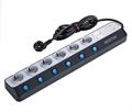 BESTEK USB Power Strip Surge Protection 900 Joules, 3600 W/16 A 6 Sockets 4 USB Splitter Sockets Child Safety with Single Switch and Wall Mounting Desktop Charging Station 220-240 volts Not FOR USA