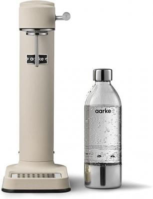 Aarke Carbonator 3 Sparkling Water Maker with Water Bottle, Special Edition Sand 220-240 volts Not FOR USA