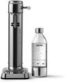 Aarke Carbonator 3 Water Carbonator, Stainless Steel Casing, Soda Water Carbonator, Including BPA Free PET-Bottle, Compatible with 60L  425 g Sodastream Cylinders 220-240 volts Not FOR USA
