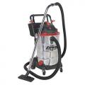 Sealey PC460 Wet and Dry Vacuum Cleaner, 60L, 1600W/230V NOT FOR USA