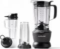 Nutribullet Stand Blender, 1200 Watt Power, 19,500 Revolutions/Minute, 1.8 Litre BPA-Free Jug, 2 Speeds, Pulse Function, Extract Function, Suitable for Hot Ingredients, with To Go Cups NOT FOR USA