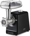 CASO FW 2500 Black, Meat Mincer with Powerful 2500 Watt Motor, Durable Titanium Blade, Return Function, Extensive Accessories Including Burger Press, Low-Noise DC Motor NOT FOR USA