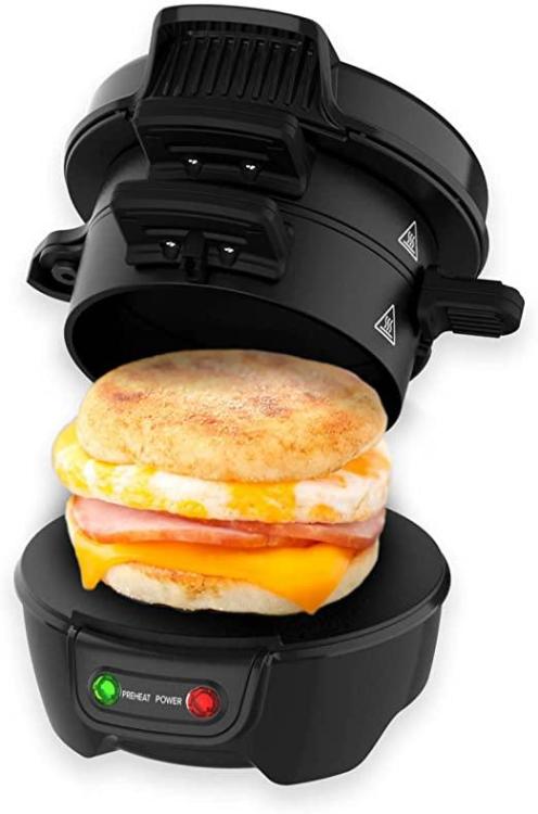 Hamilton Beach 600W Nonstick Breakfast Sandwich Maker 