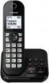 Panasonic KX-TGC460GB Black one hand set phone 220 VOLTS NOT FOR USA