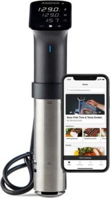 Anova AN500 2.0 (WiFi) Precision Cooker 1000 Watt Black and Silver 220VOLTS NOT FOR USA