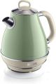 ARIETE 2869-1 VINTAGE ELECTRIC KETTLE 1.7 LITRE 2000 W Grün 220VOLTS NOT FOR USA