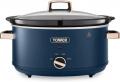 Tower T16043MNB Cavaletto 6.5 Litre Slow Cooker with 3 Heat Settings, 220 VOLTS NOT FOR USA
