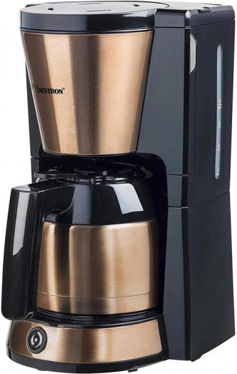 Bestron ACM1000CO Filter Coffee Machine for 8 Cups Coffee Maker with 1  Litre Thermal Jug 220 VOLTS NOT USA