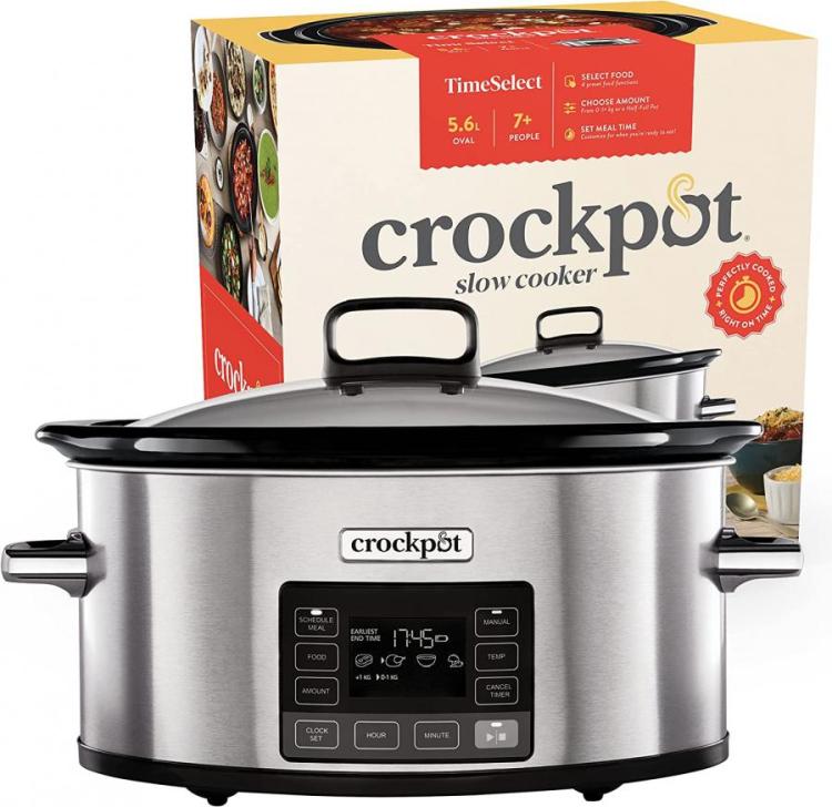 Buy Crockpot 5.6L Slow Cooker - Stainless Steel