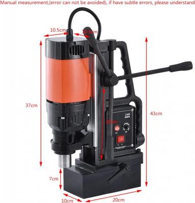 FMOGGE Pr-8028Re Multifunctional Magnetic Drill 1680W 0-350R/min 220 VOLTS NOT FOR USA