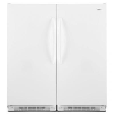 FRIGIDAIRE MFUF2021KW Upright Freezer and FRIGIDAIRE MRAA2021KW All Refrigerator set  220-240 Volt/ 50/60Hz white