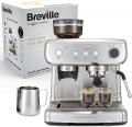 Breville VCF126X Integrated Grinder and Milk Frother Stainless Steel 2.8 L Water Tank 220VOLTS NOT FOR USA