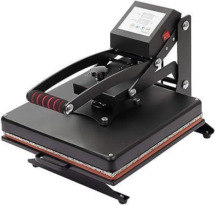 MG-ROCKY ZY00038 Heat Press Machine 12x10 Inch Digital Swing Away Heat  Press 30x24cm Heat Press Machine for T Shirts LCD Timer Rigid Steel Frame  (Heat