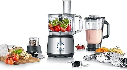 SEVERIN KM3892 Multifunctional Food Processor with Multifunctional Extensive Accessories 220VOLTS NOT FOR USA