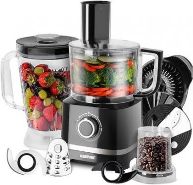 Geepas GSB5487 10 in 1 Food Processor Blender 220VOLTS NOT FOR USA