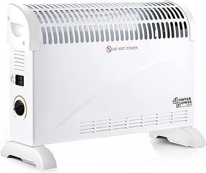 DONYER POWER Free Standing in White 2000W Radiator Heater 220VOLTS NOT FOR  USA