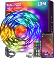 KSIPZE LED Strip,10M RGB LED Fairy Lights Strip, with Remote Control
