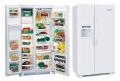 FRIGIDAIRE GLVC25V7GW/FW (WHITE) Side by Side Refrigerator with 220-240 volt