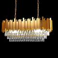 FRIXCHUR Modern Crystal Chandelier 220 volts not for usa