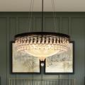 Wellmet Modern Black Crystal Chandelier 220 VOLTS NOT FOR USA