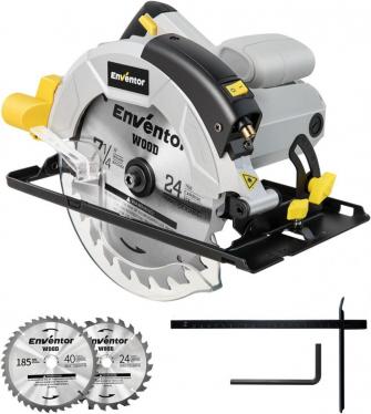 Enventor 76331L Circular Saw 1200 W Hand Circular Saw with Guide Rail 220 VOLTS NOT FOR USA