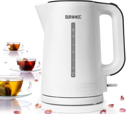 Duronic EK17 WE Kettle, 1.7 L Capacity, 2200 Watts 220 volts not for usa