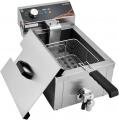 DULNICE Commercial Deep Fryer with Oil Valve 220 VOLTS NOT FOR USA