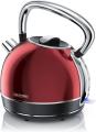 Arendo A304289 Kettle Retro Stainless Steel Tea Kettle in Vintage Style 220 volts not for usa