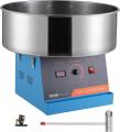 VEVOR MHTJXM01L ELECTRIC COMMERCIAL COTTON CANDY MACHINE Blue 220VOLTS NOT FOR USA
